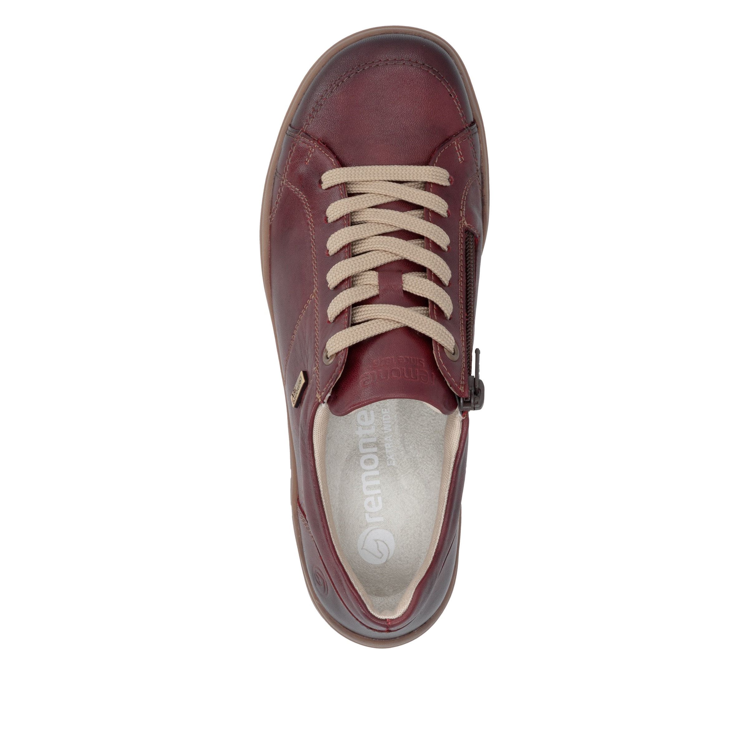 Chaussure de sport à lacets REMONTE en rouge