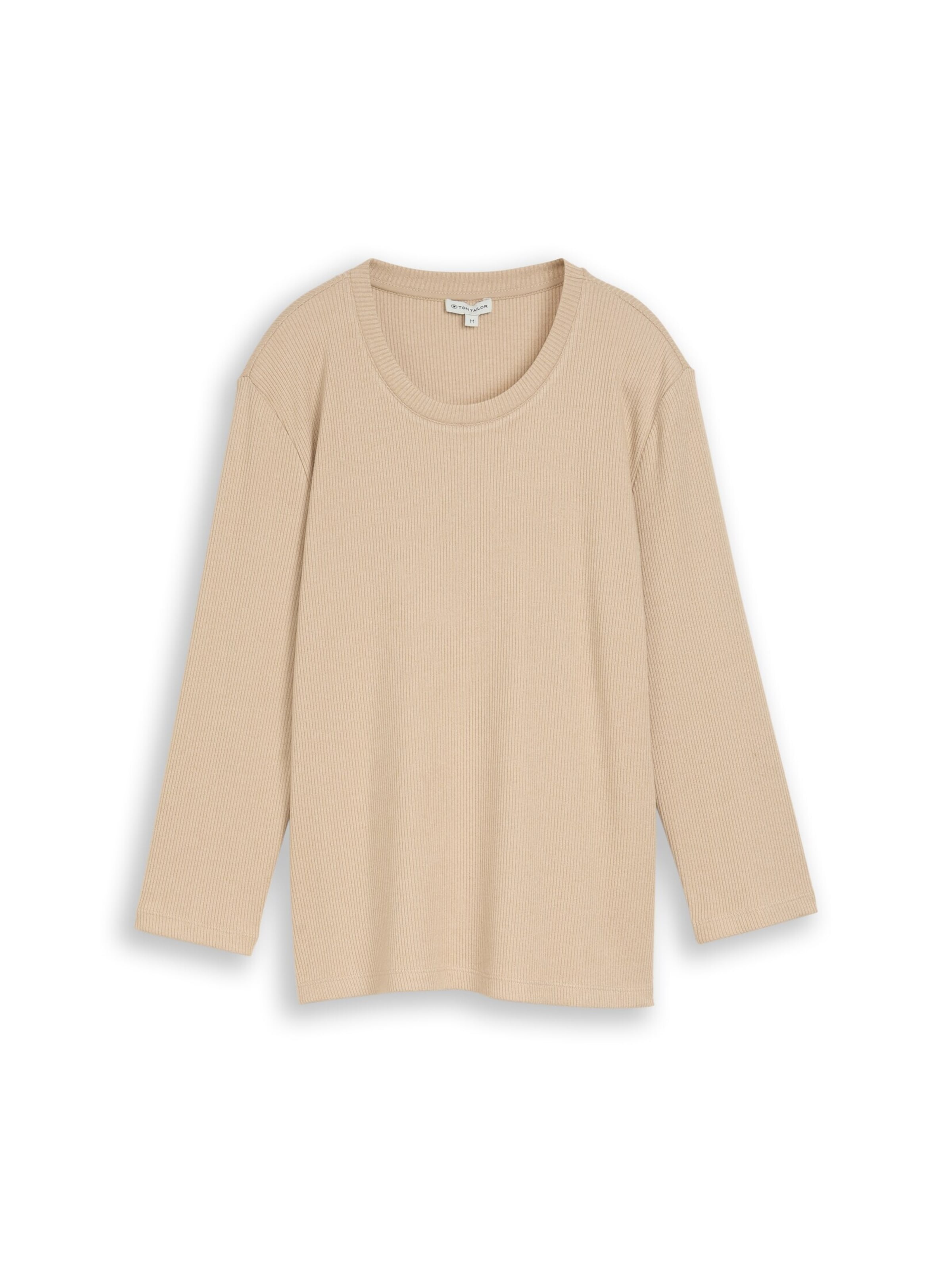 TOM TAILOR Shirt in Beige: Vorderseite