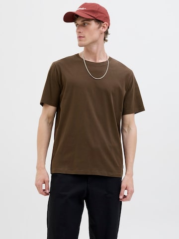 JACK & JONES - Slim Fit Camisa em castanho: frente