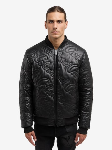 Carlo Colucci Winterjacke 'Deco' in Schwarz: predná strana