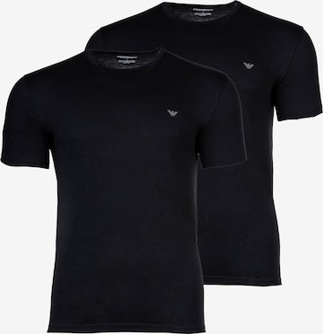 Emporio Armani Shirt in Black: front