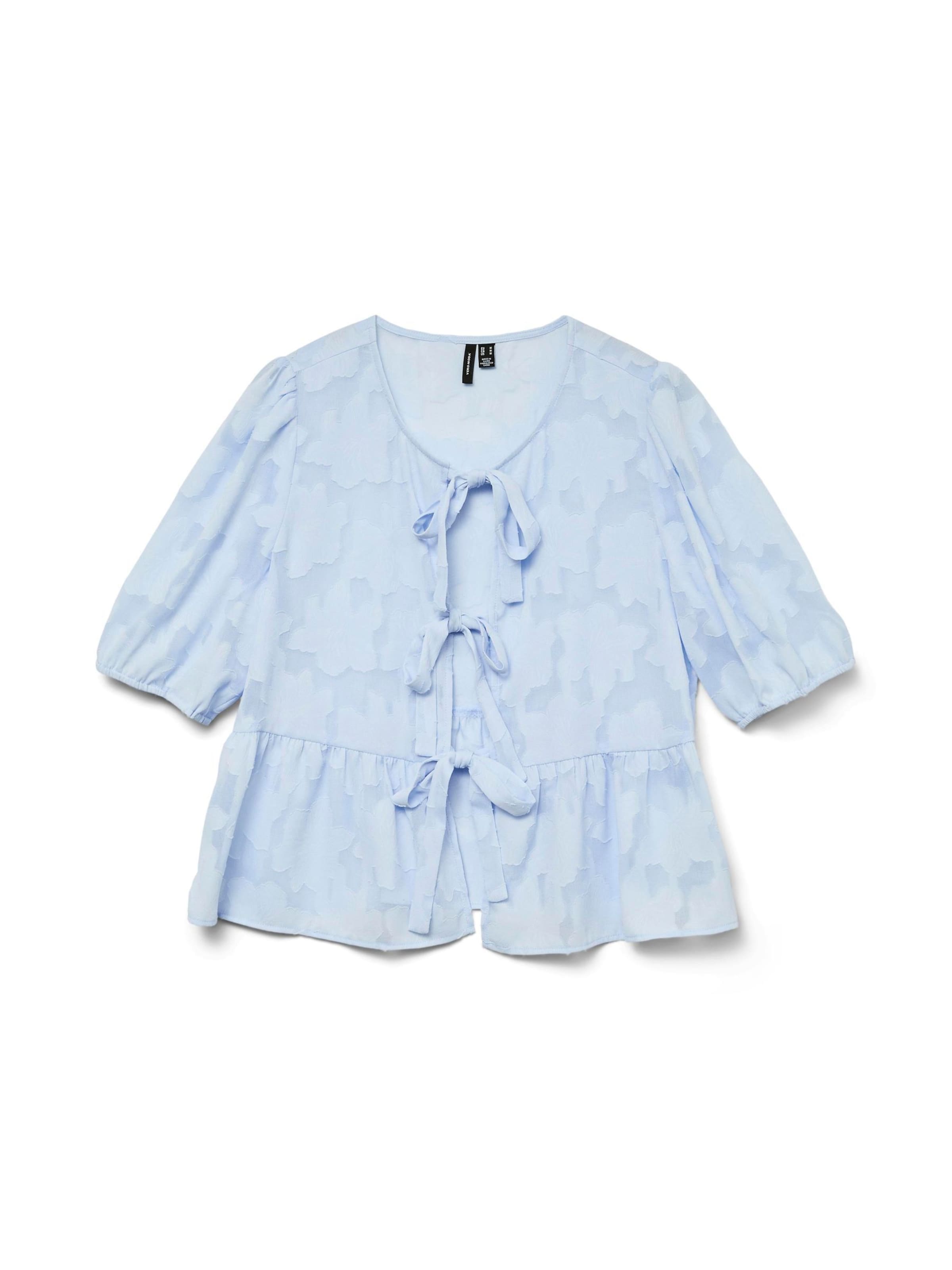 VERO MODA Bluse 'VMGabi' in Blau: Vorderseite