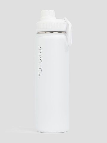 YO-GAYA Drinking Bottle 'Water Bottle' in White: front