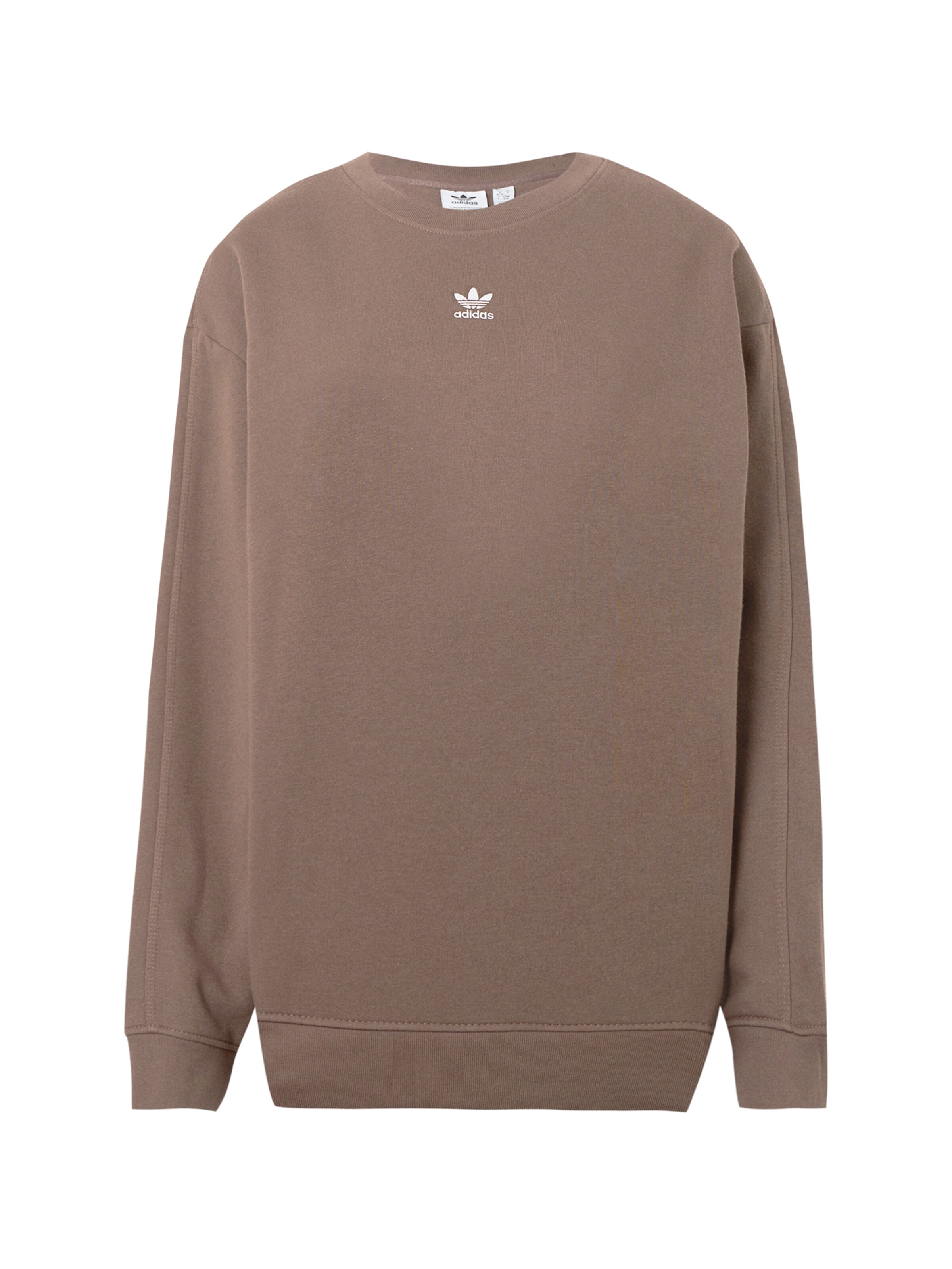 ADIDAS ORIGINALS Свитшот 'Essentials' в Коричневый: спереди