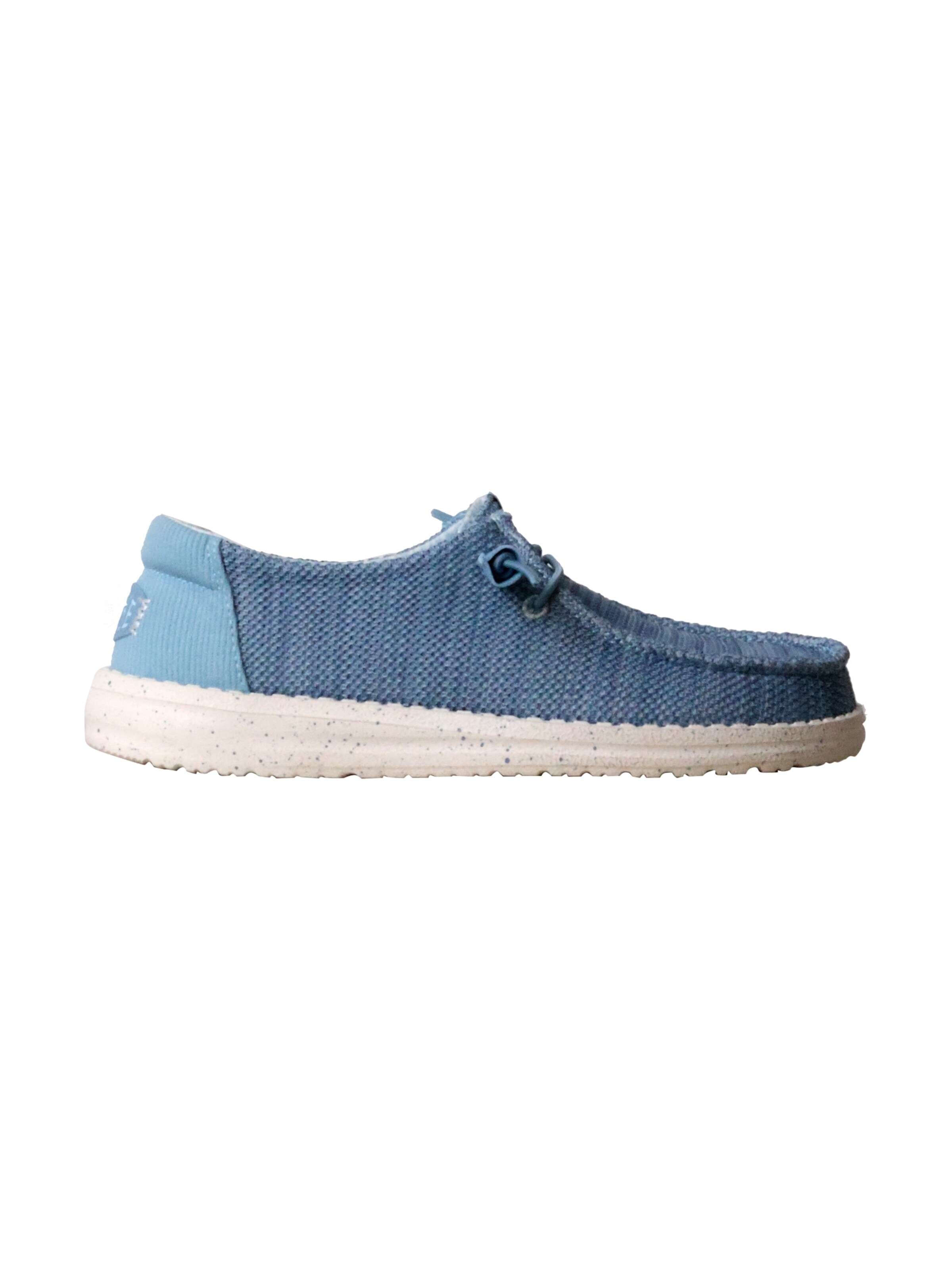 HEY DUDE Slipper 'Schnür-Mokassin „Wendy Stretch Sox“'‌‌‌‌‌‌‌‌‌ in Blau: Vorderseite