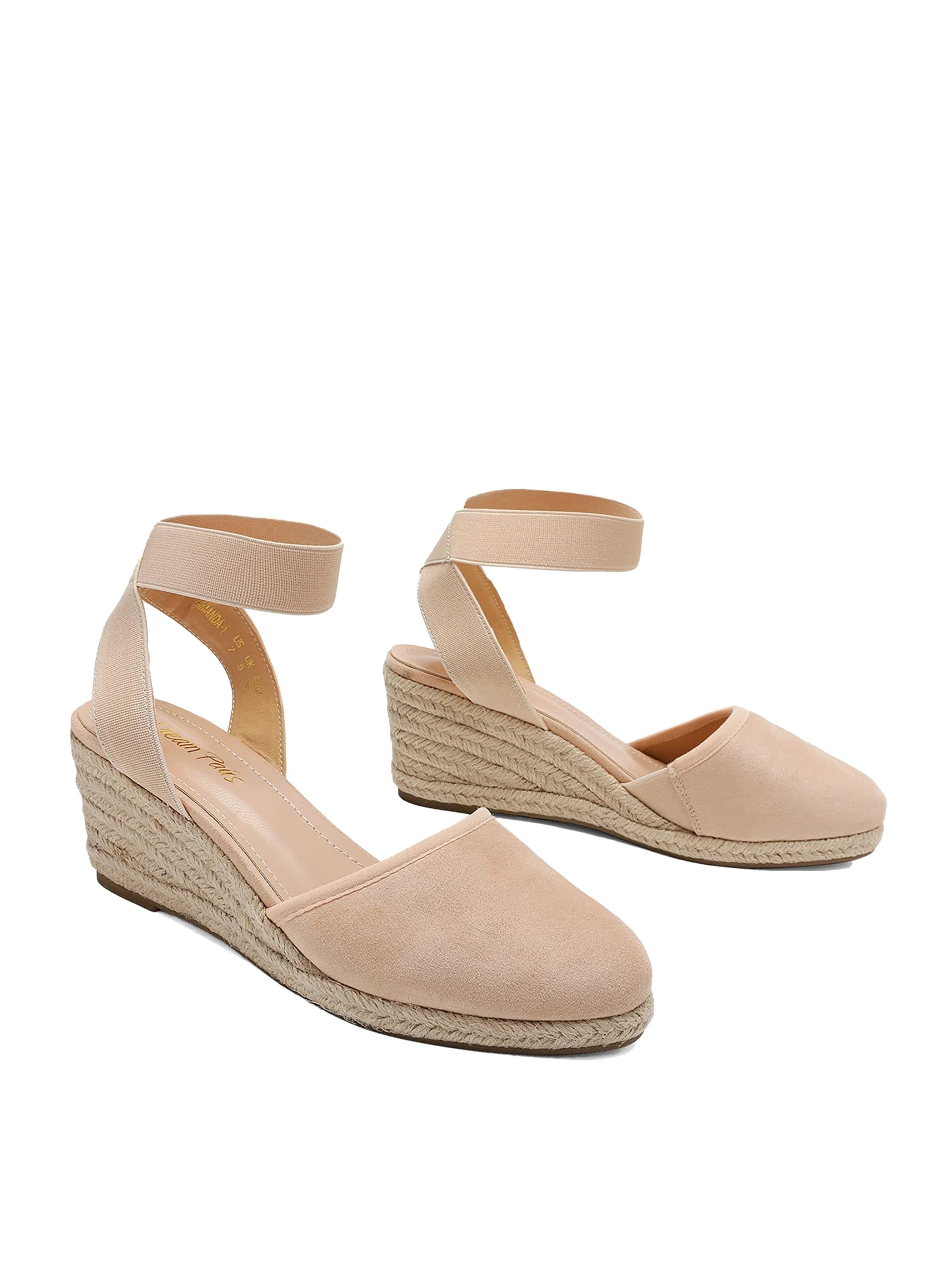 Dream Pairs Sandaal in Beige