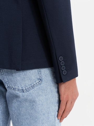 Coupe regular Veste de costume Ombre en bleu