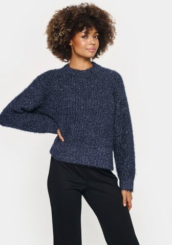 SAINT TROPEZ Sweater in Blue: front