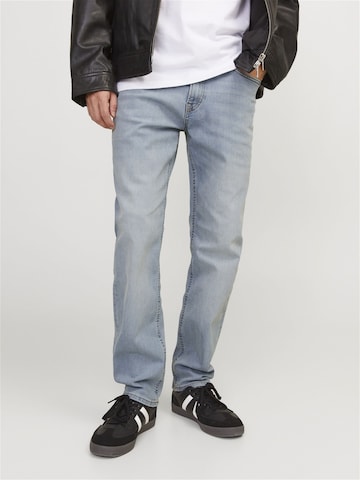 JACK & JONES Regular Jeans 'CLARK ORIGINAL SQ 437' in Blauw: voorkant