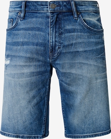 QS Regular Jeans in Blue: front