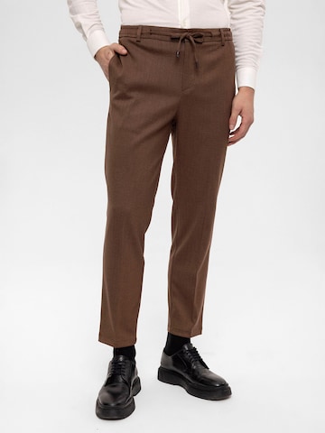 Regular Pantalon Antioch en marron : devant