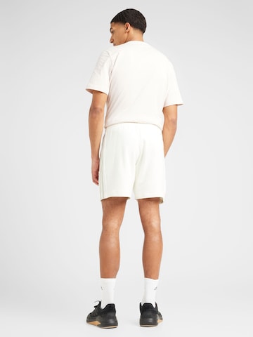 ADIDAS SPORTSWEAR Regularen Športne hlače 'Essentials' | bela barva
