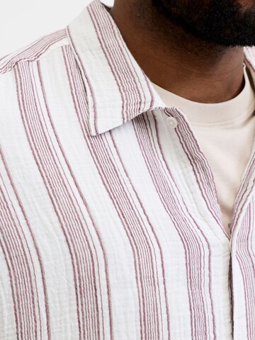 JACK & JONES Regular Fit Skjorte i rød