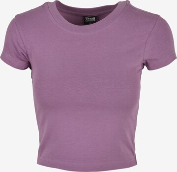 T-shirt Urban Classics en violet : devant