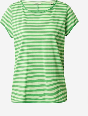 ESPRIT Shirt in Groen: voorkant