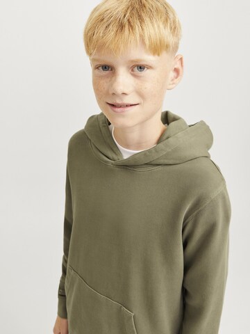 Sweat 'JJECHARGE' Jack & Jones Junior en vert