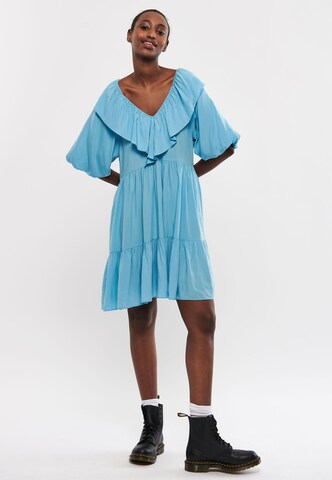 Robe 'Eleyna' mbym en bleu : devant