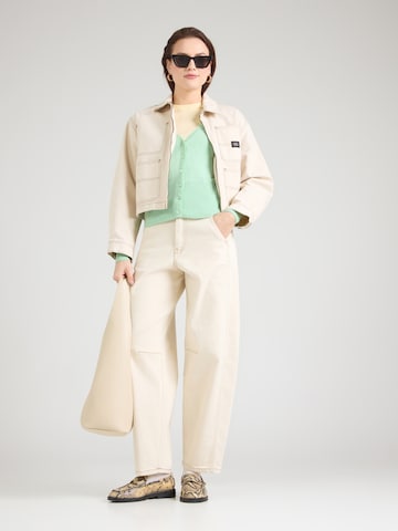 King Louie Pletena jopa 'Cocoon' | zelena barva