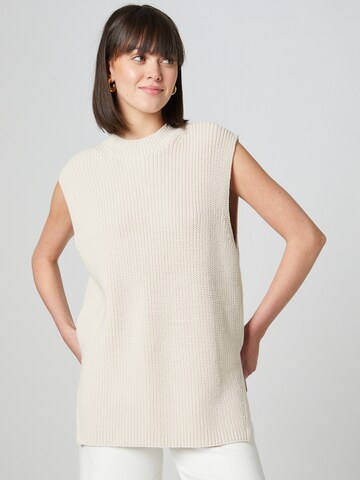 Guido Maria Kretschmer Women - Pullover em branco: frente