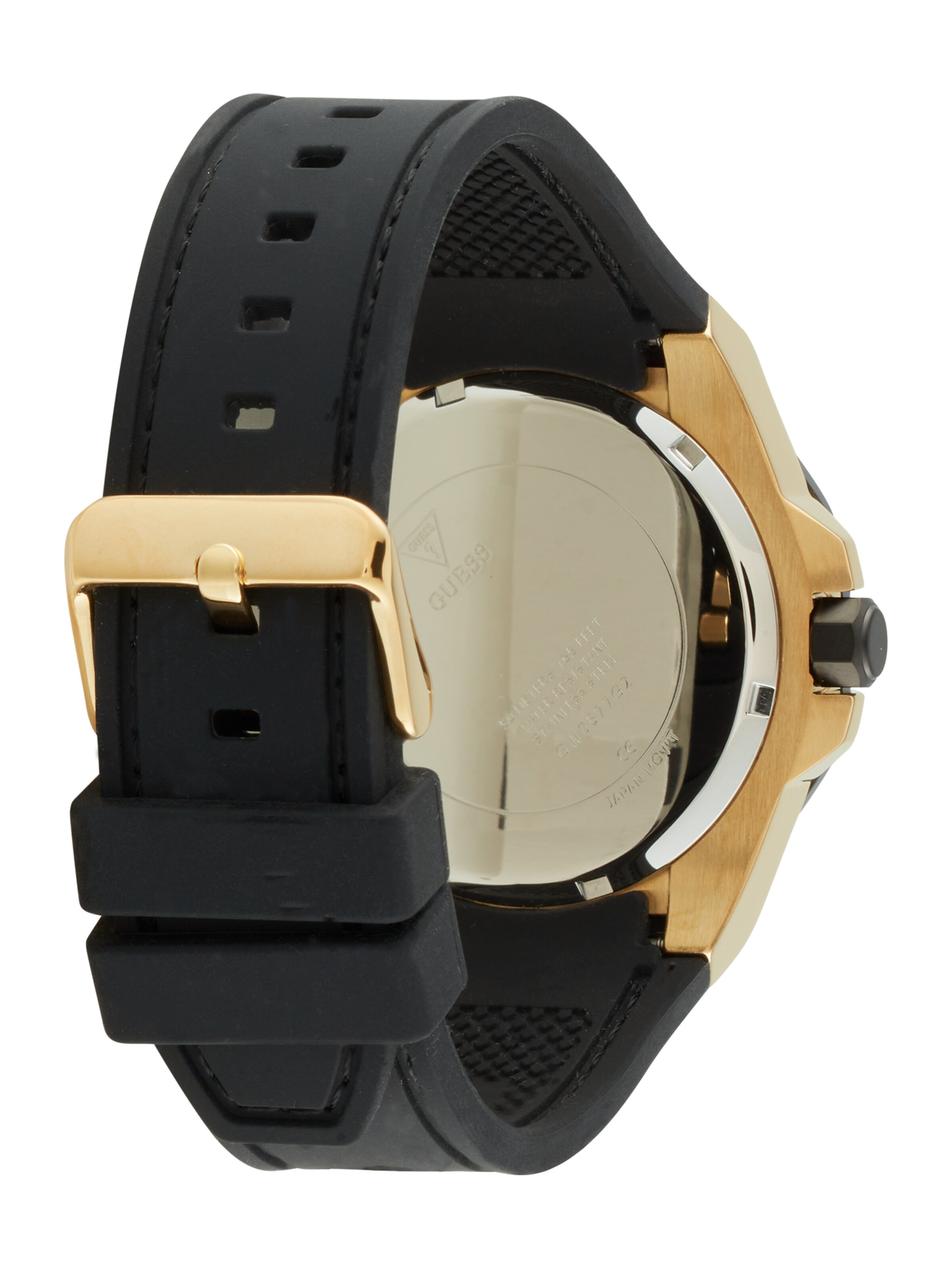 GUESS Analogt ur i sort