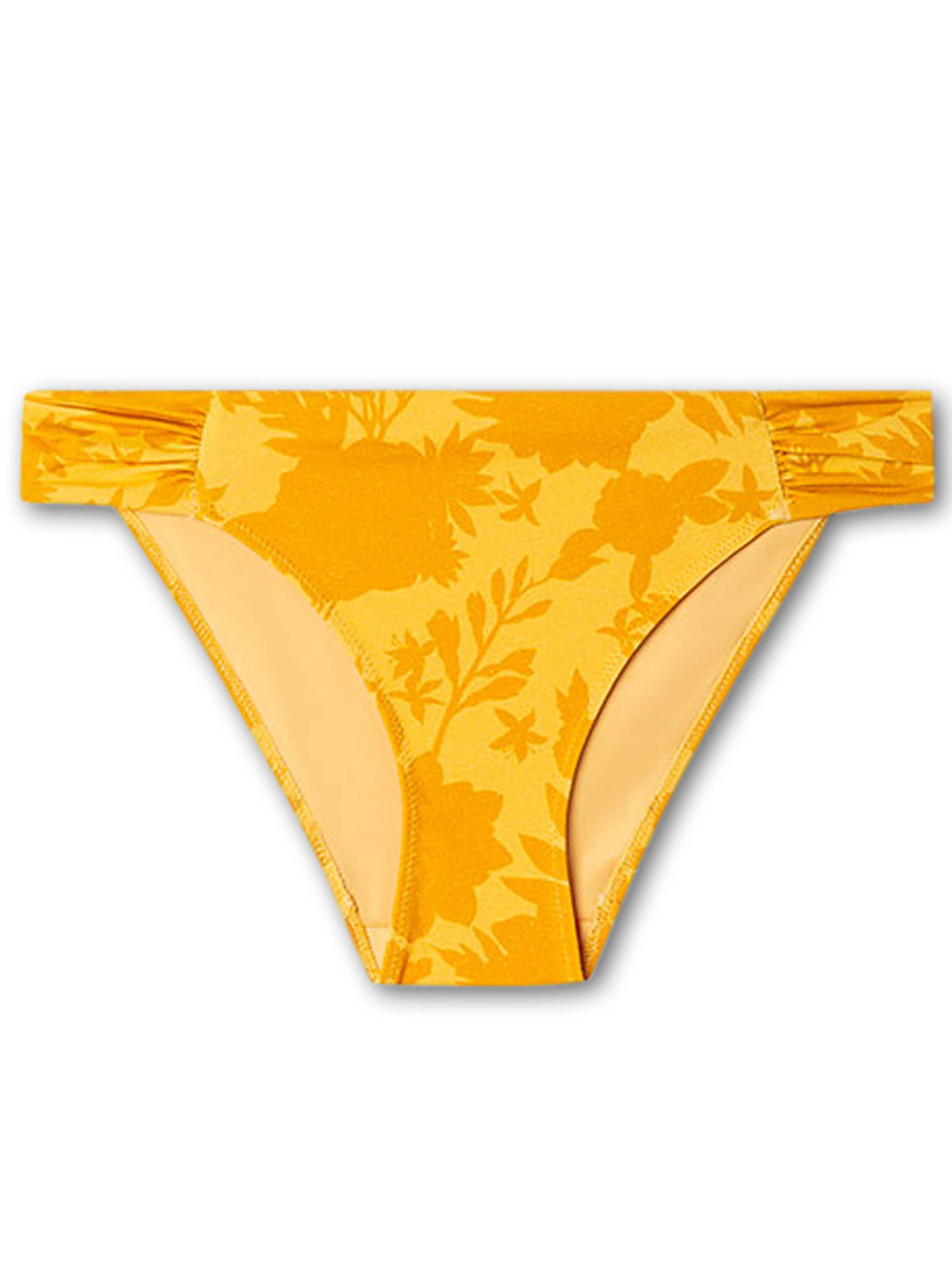 Gisela Низ бикини в Желтый: спереди