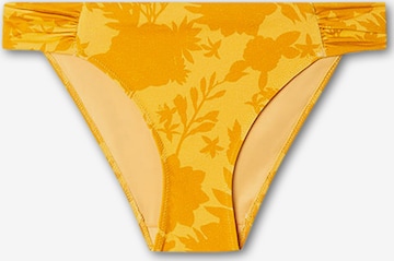 dzeltens Gisela Bikini apakšdaļa: no priekšpuses