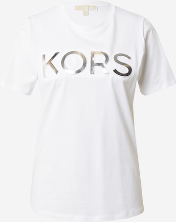 T-shirt MICHAEL Michael Kors en blanc : devant