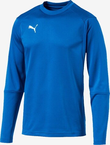 PUMA Athletic Sweatshirt 'Liga' in Blue: front