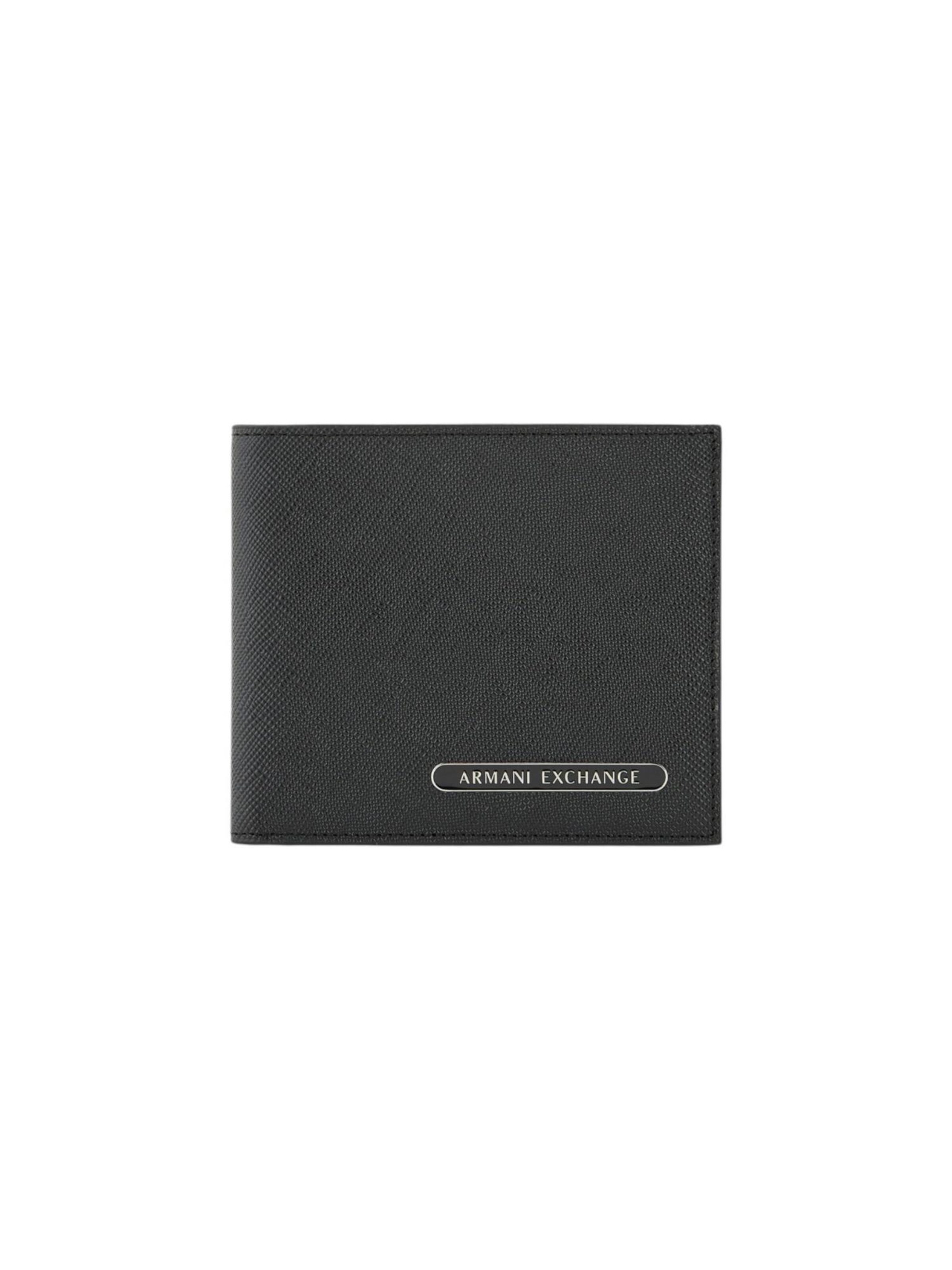 Portamonete 'XM000167 AF12702' di ARMANI EXCHANGE in nero: frontale