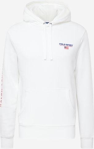 Polo Ralph Lauren Sweatshirt in White: front