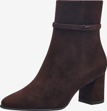 Bottines Tamaris en marron : devant