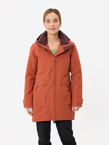 VAUDE Outdoor jacket 'Skomer III ' in Brown: front