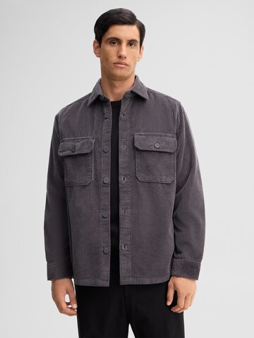 Coupe regular Chemise STRELLSON en gris : devant