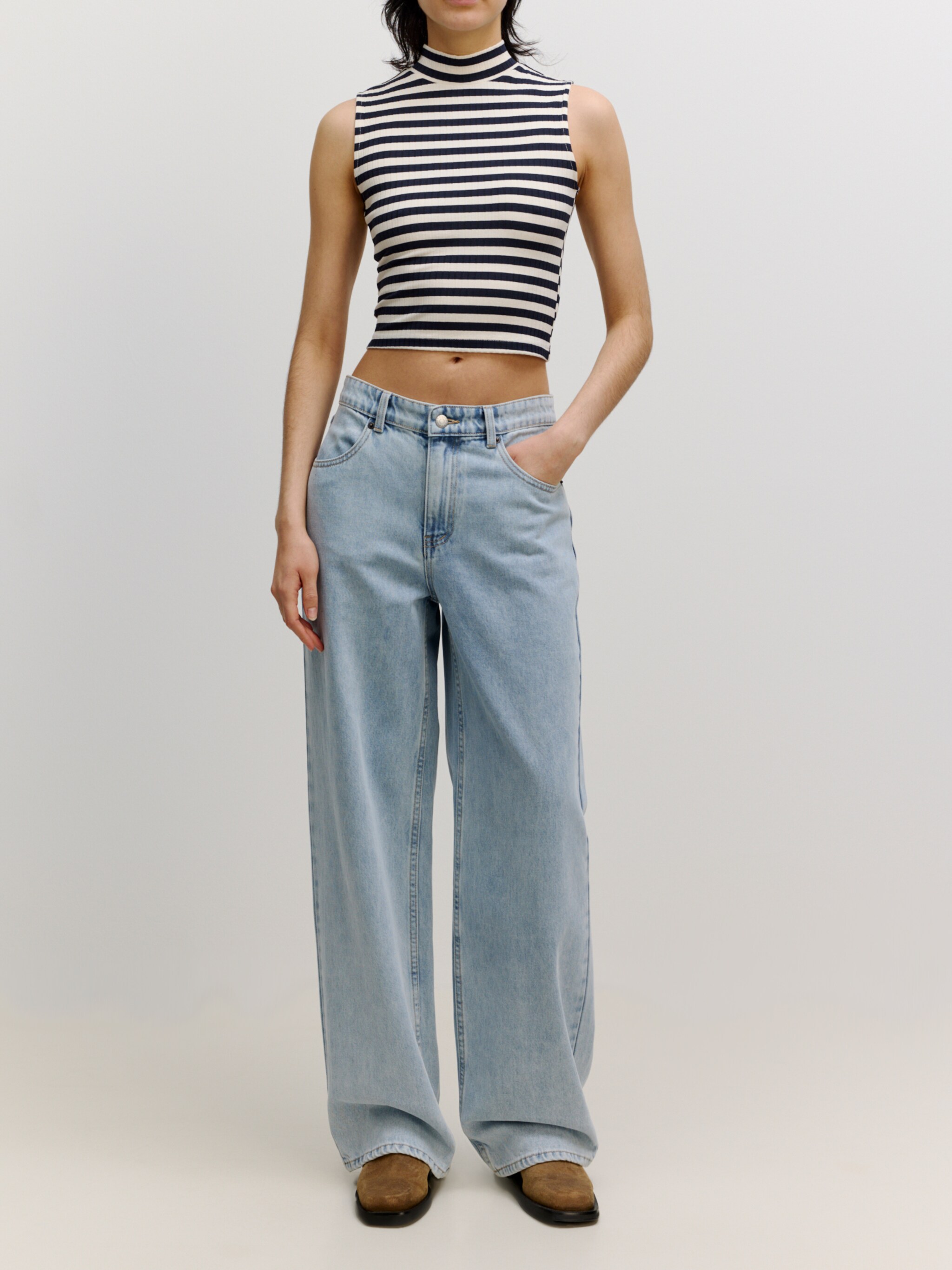 EDITED Producten Top 'Kaori' Blauw