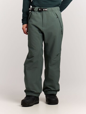 Regular Pantalon de sport 'PRTLuton' PROTEST en vert