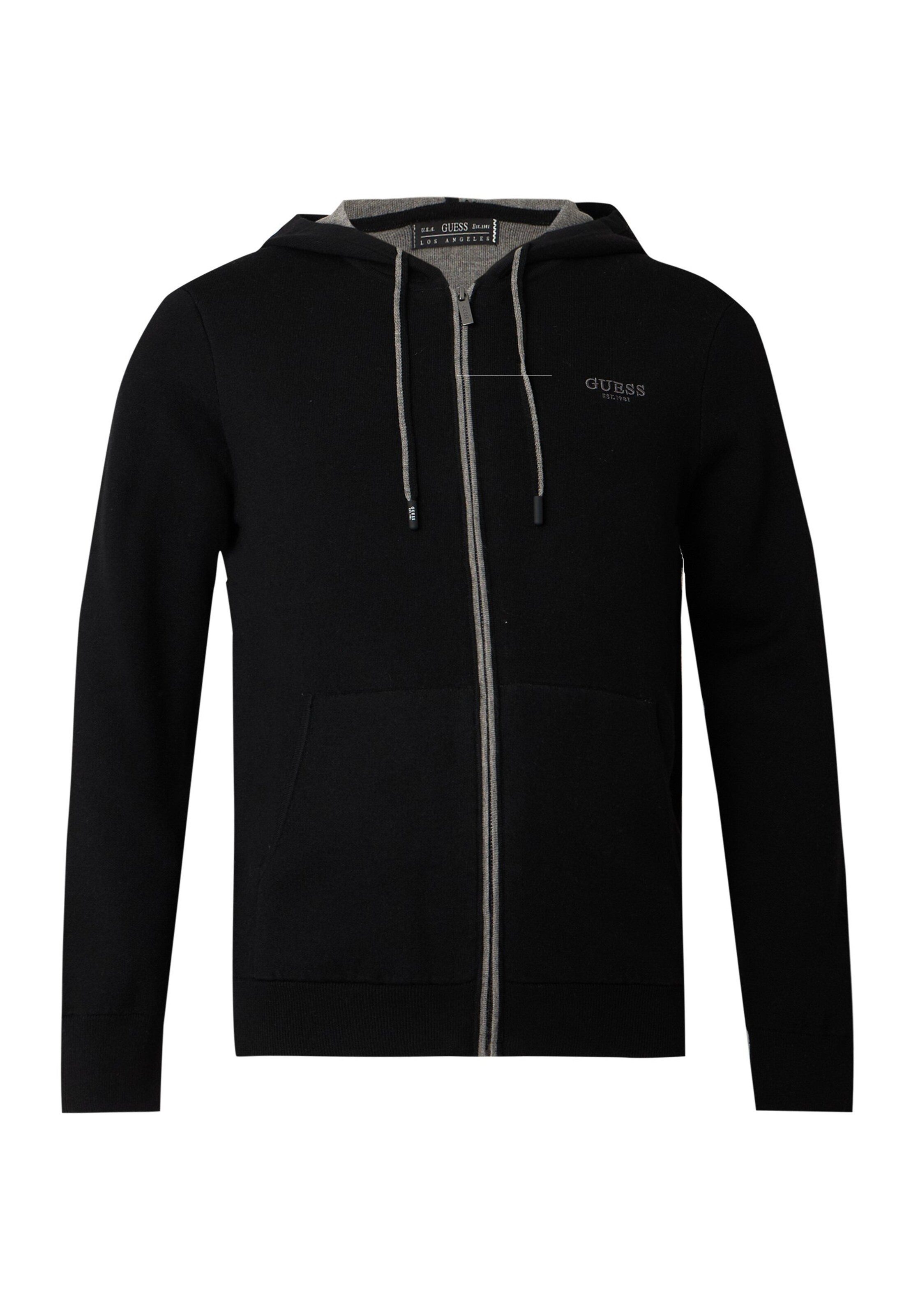 Giacchetta 'NOLAN' di GUESS in nero: frontale