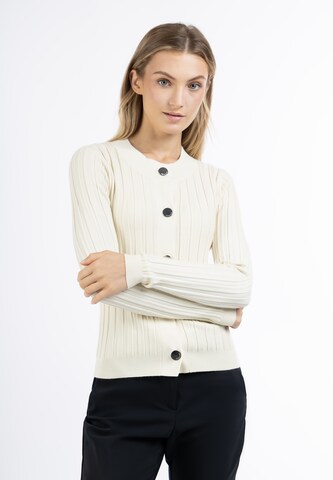 DreiMaster Klassik Strickjacke in Beige: predná strana