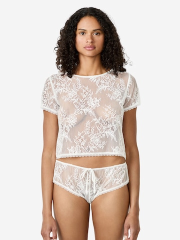 ETAM Schlafshirt in Beige: Vorderseite