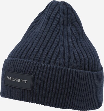 Hackett London Шапка 'STORM' в синьо: отпред