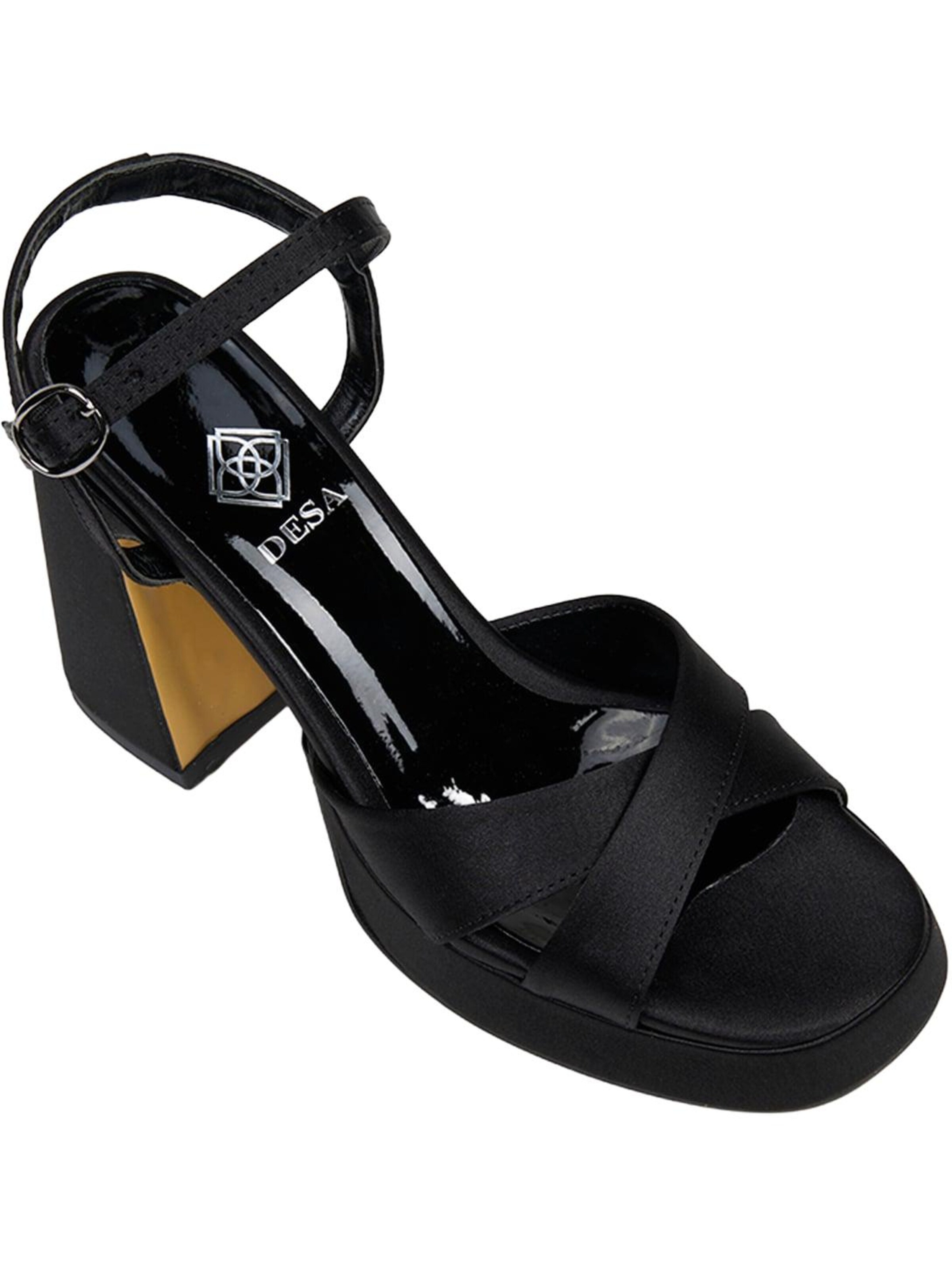 Desa Riemensandale 'Pumps'‌‌‌‌ in Schwarz