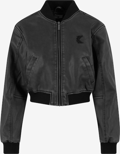 Karl Kani Veste mi-saison en noir, Vue avec produit