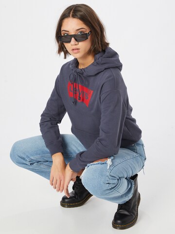 LEVI'S ® Sweatshirt 'Graphic Standard Hoodie' in Grau