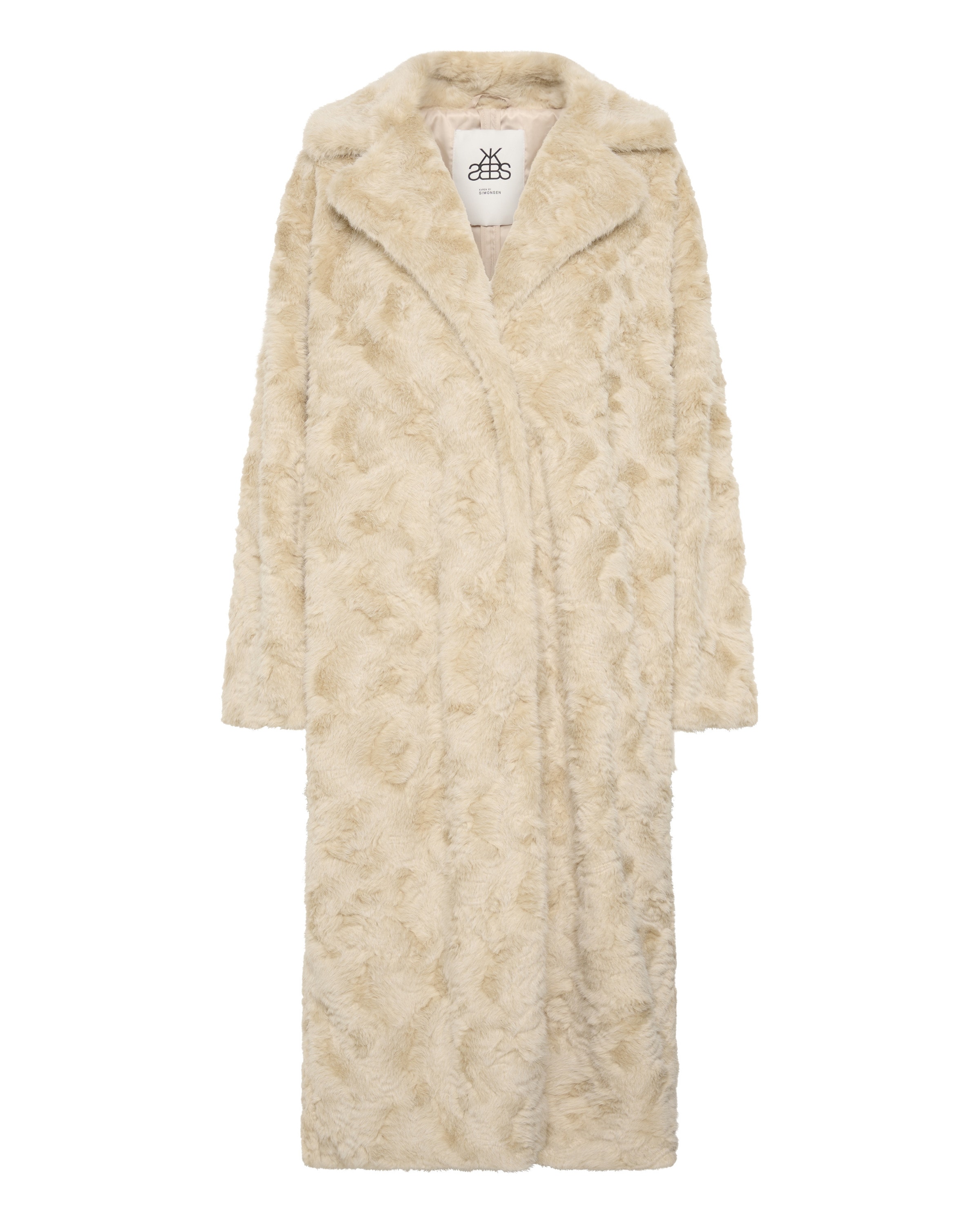KAREN BY SIMONSEN Between-seasons coat 'Bolinda' in Beige: front