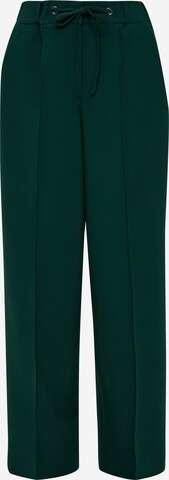 s.Oliver BLACK LABEL Wide leg Pants in Green: front