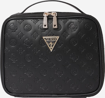 Trousses de toilette 'WILDER' GUESS en noir : devant