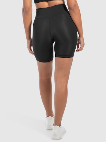 Skinny Pantalon de sport Smilodox en noir