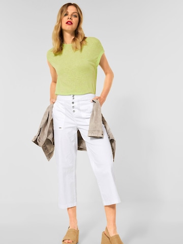 Regular Pantalon STREET ONE en blanc