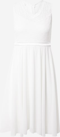 WAL G. Kokteilové šaty - biela: predná strana