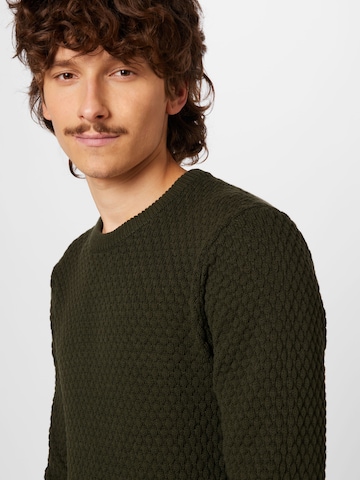 !Solid - Pullover 'Clive' em verde