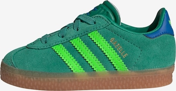 Sneaker 'Gazelle' di ADIDAS ORIGINALS in verde: frontale